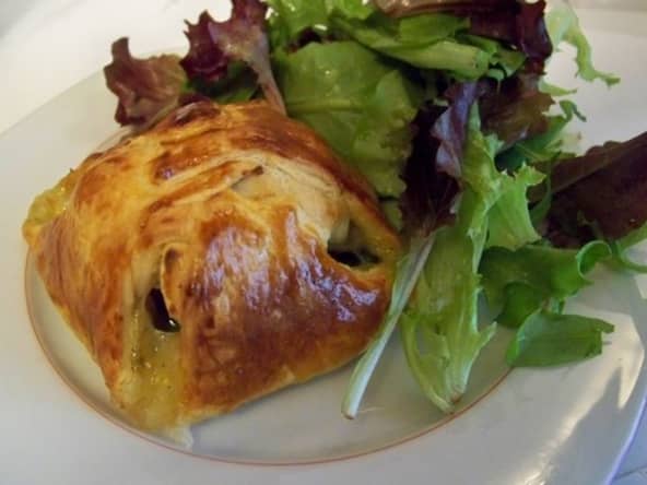 Paniers Feuilletés aux Blettes et Fromage de Chèvre