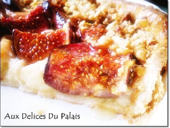 Tarte aux figues
