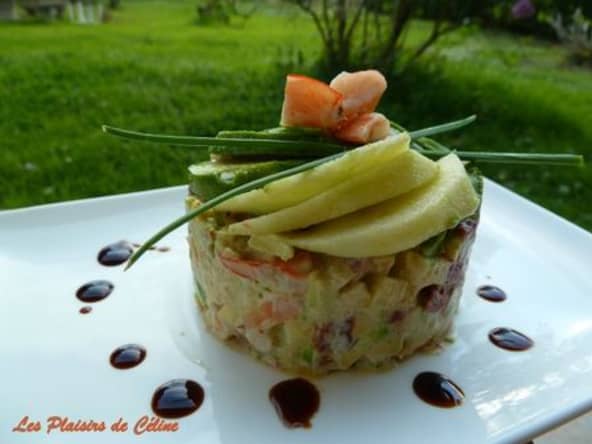 Timbale de Crustacés aux Pommes