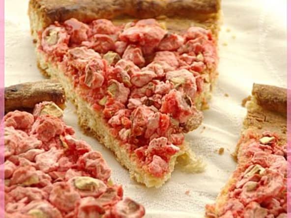 Tarte briochée aux pralines