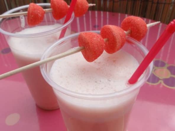 Milkshake à la fraise Tagada