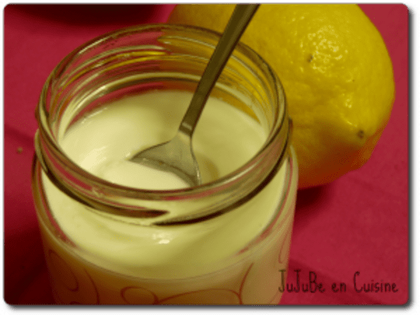 Yaourts au citron maison