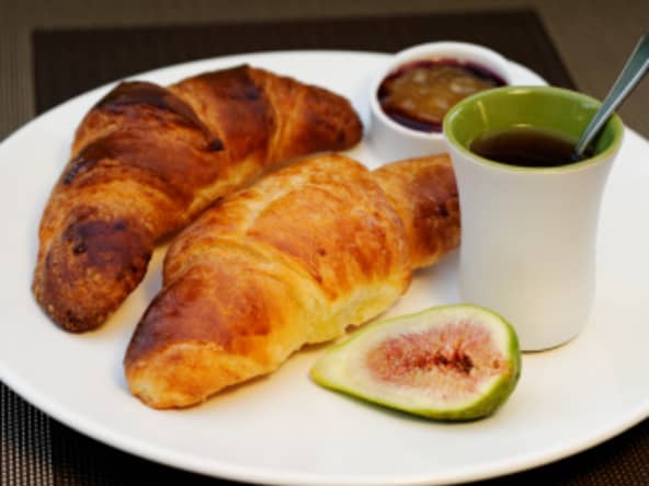 Croissant au beurre