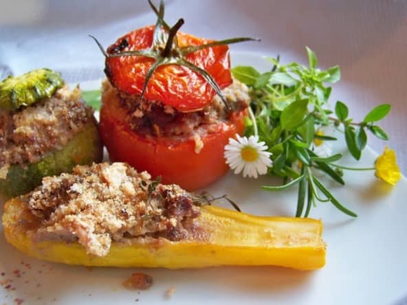 Petits farcis façon cuisine niçoise