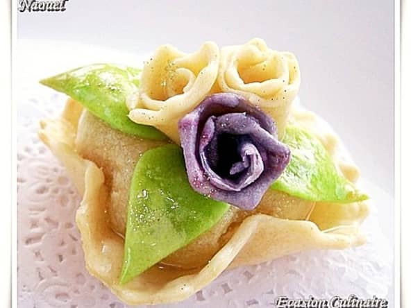 Dziriettes revisitées, coussin de la mariée gâteau algérien