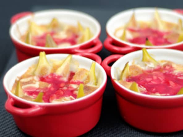 Cassolette de figues aux amandes