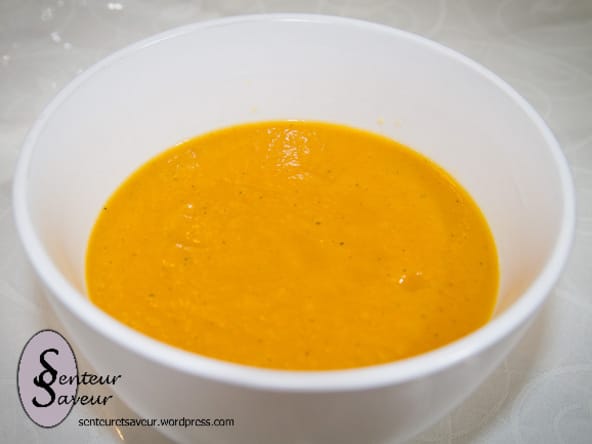 Velouté de potiron et autres légumes
