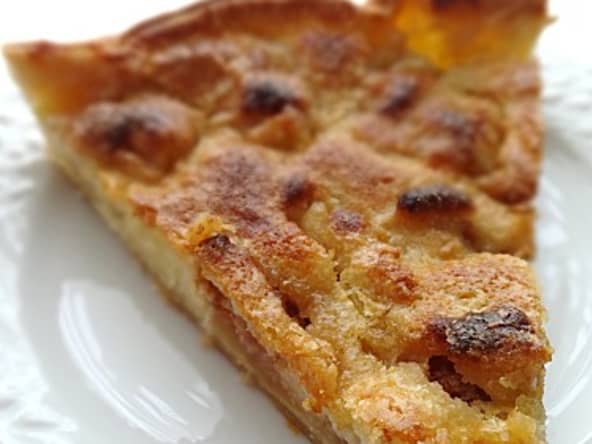 Tarte sucrée aux figues et à la vanille