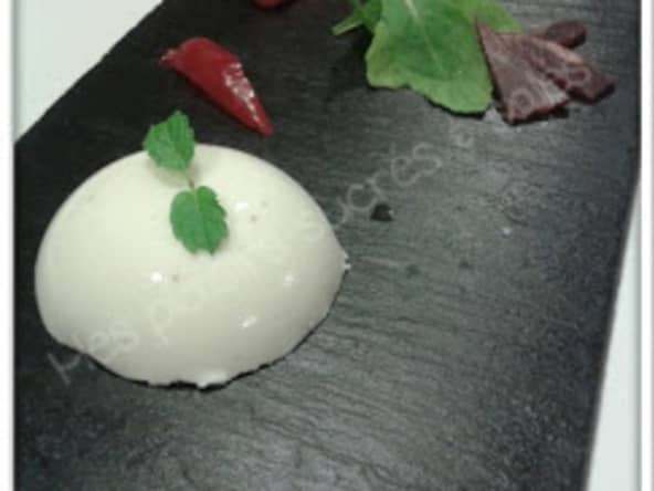 Panna cotta au chèvre