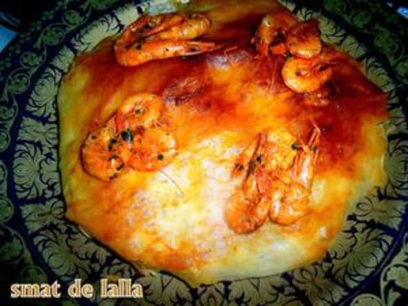 Pastilla aux fruits de mer