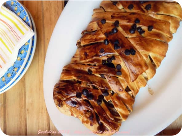 Ma tarte tressée fondante, craquante et épicée