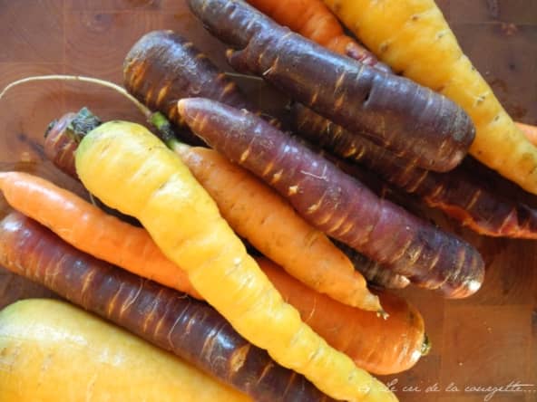 Légumes rôtis au thé lapsang souchong