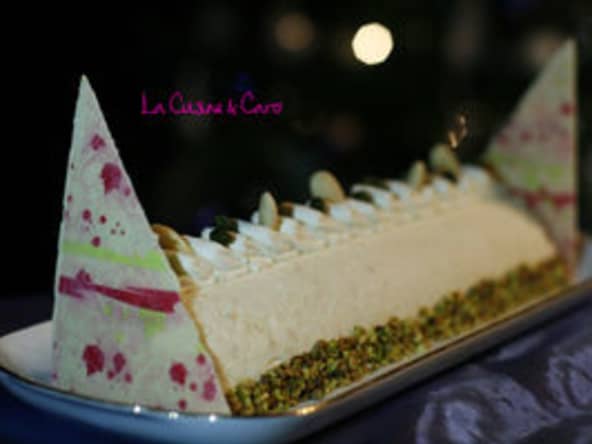 Bûche Nougat Framboise