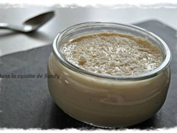 Crème à la noix de coco à ma façon