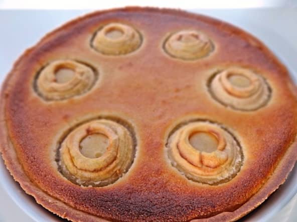 Tarte "amandinoisette" aux pommes