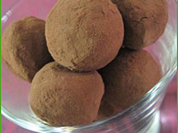 Truffes chocolat-noisettes