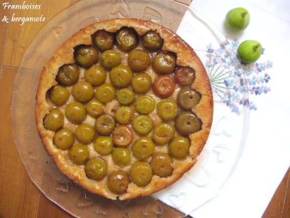 Tatin de figues caramélisées au porto