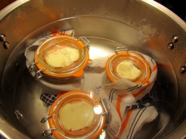 Opération foie gras maison de retour du marché au gras de Samatan (Gers)