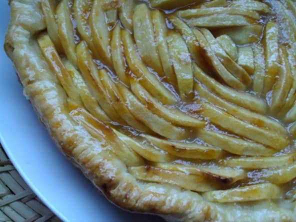 Tarte aux pommes très très « pomme »