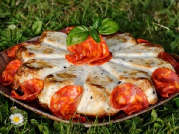 Gâteau de courgettes façon cheesecake