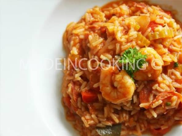 Jambalaya aux crevettes