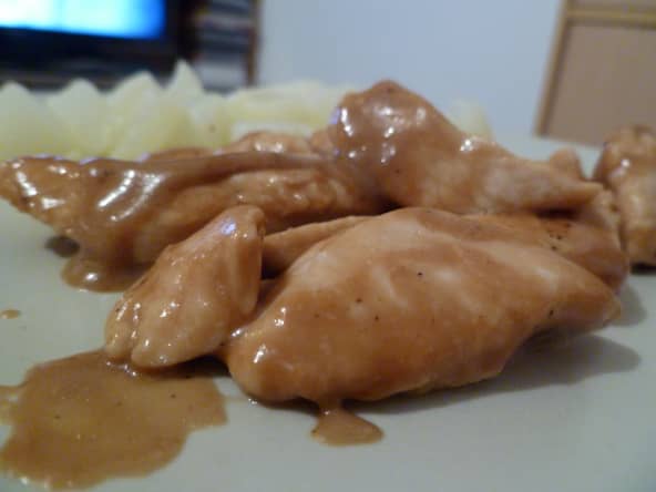 Blancs de poulet sauce miel et balsamique