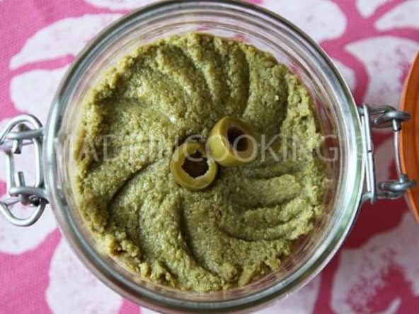 Tapenade aux olives vertes
