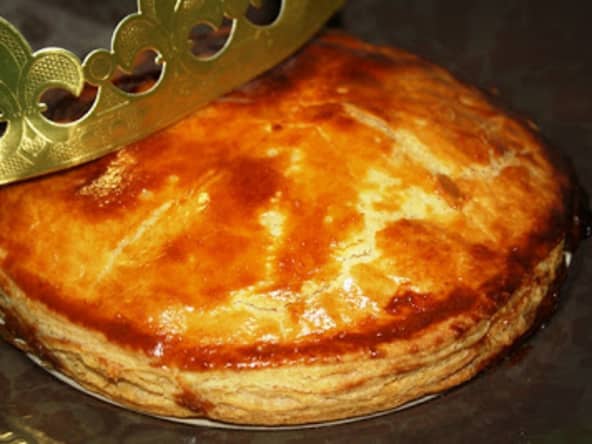 Galette des rois au caramel beurre salé pour fêter l'épiphanie