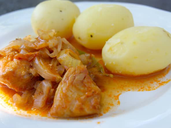 Poisson au vin blanc