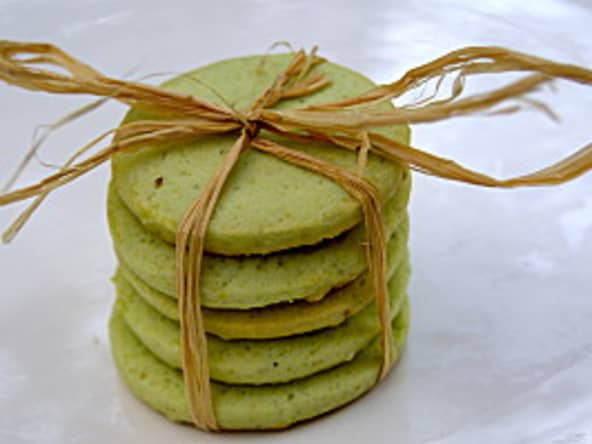 Sablés à la pistache pour le thé
