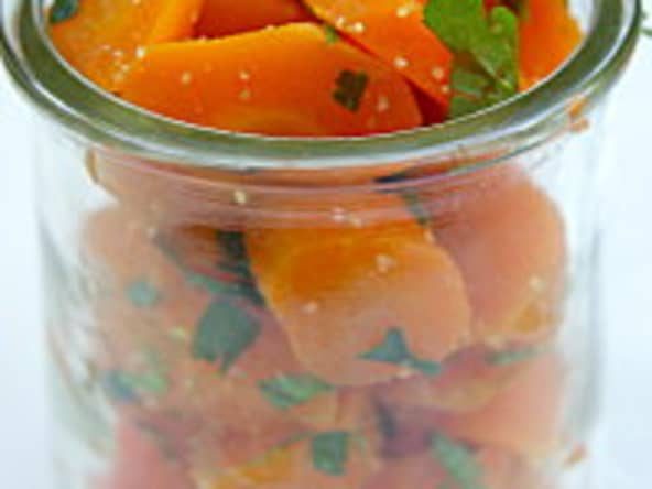 Salade de carottes au cumin