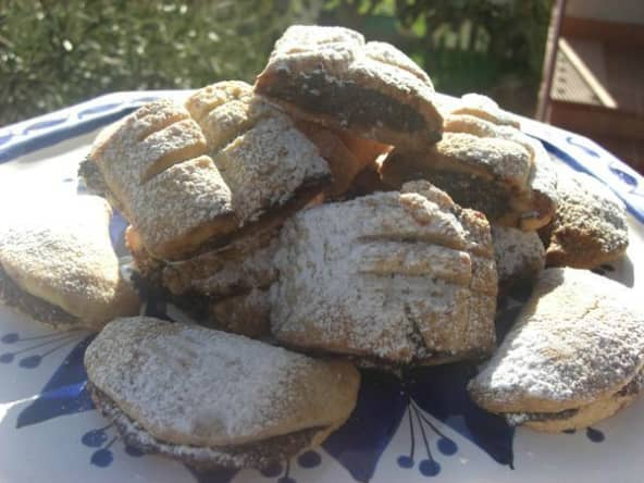 I buccellati, biscuits à la figue sèche et chocolat