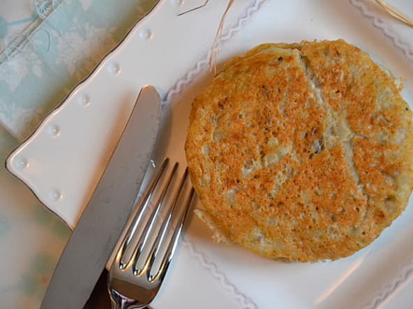 Blinis de topinambour à la châtaigne et aux noix : originale et gourmand !
