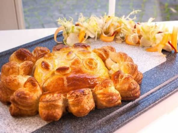 Filet de saumon en croûte