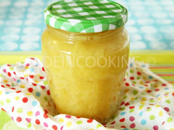 Compote de pommes maison