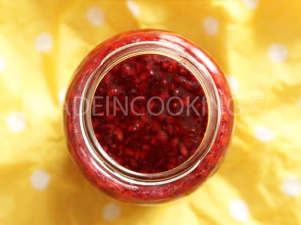 Coulis de framboises