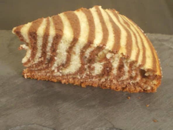 Gâteau tigré ultra moelleux