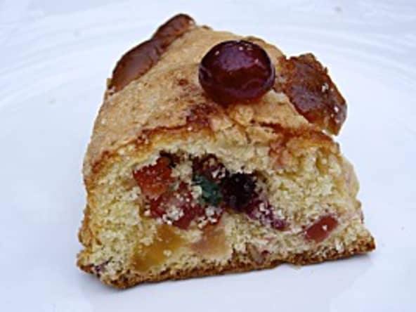 Brioche des rois de Provence aux fruits confits et son craquelin, pour la fêter des rois mages