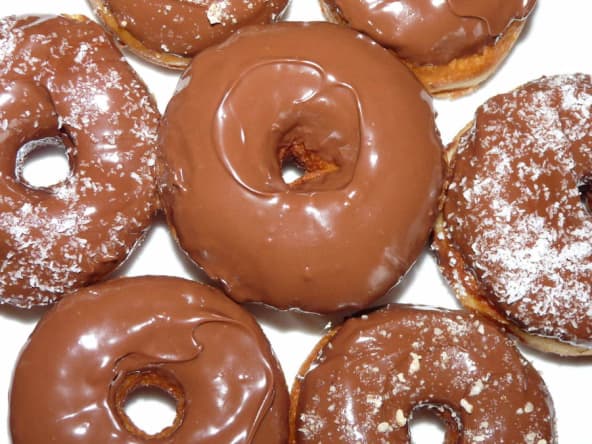 Donuts chocolat - nutella