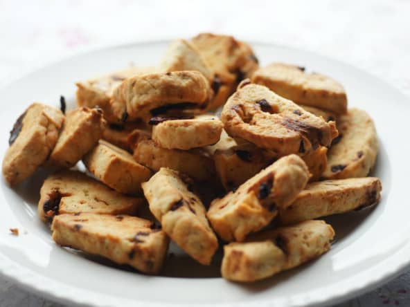 Sablés Parmesan – Tomates séchées