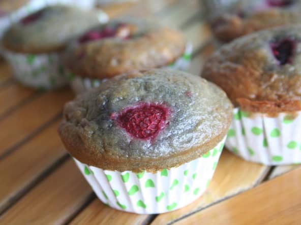 Muffins Framboise – Yaourt Light