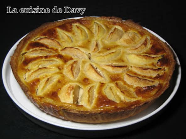 Tarte aux pommes à l'alsacienne