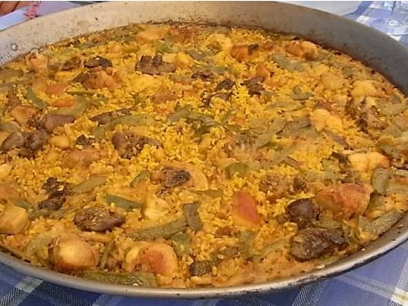 Authentique paella de Valence