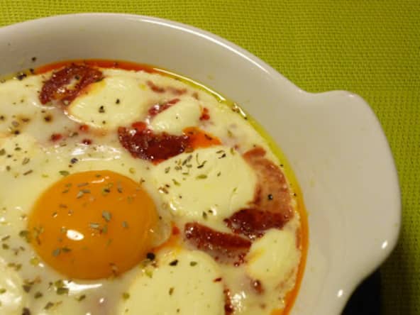 Œufs cocotte andalous