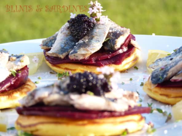Sardines de Croix de Vie à la Petersbourgeoise