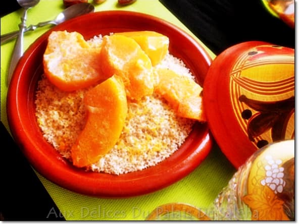 Couscous végétarien au Lait et à la Courge sans Viande