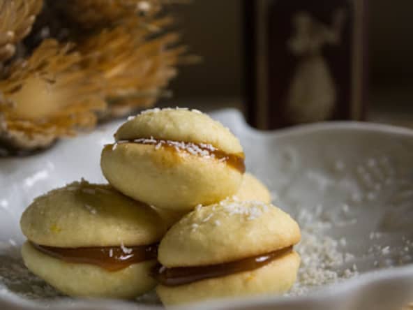 Whoopies à la noix de coco et confiture de lait
