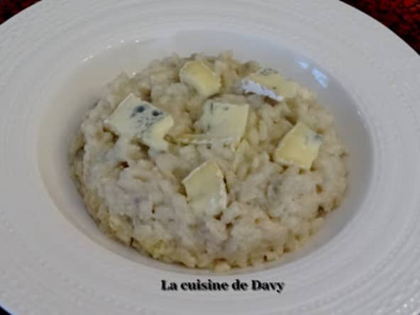 Risotto au bleu