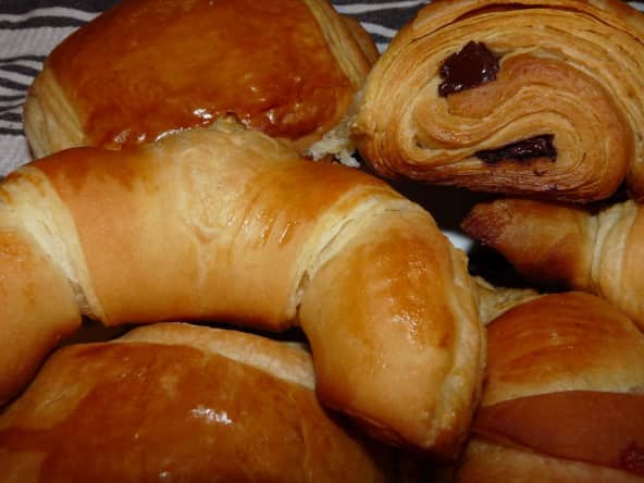 Croissants et chocolatines