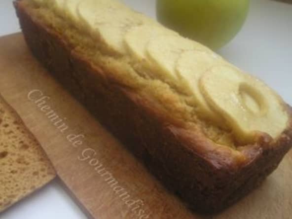 La recette du cake au pommes et pain d'épices